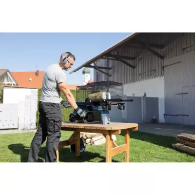 Fendeur de bûches électrique horizontal 7T 2200W - SCHEPPACH