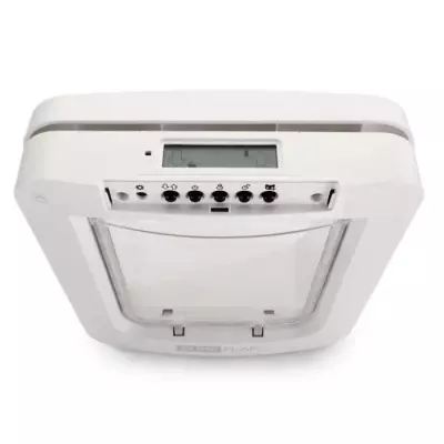 Chatière Connectée SureFlap Grande Taille - Blanc - 178 mm x 170 mm