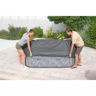Couverture thermique EnergySense™ pour spas carrés 230x230x71 cm