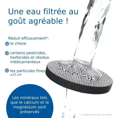 Pack de 3 filtres MicroDisc Brita pour une eau pure et saine