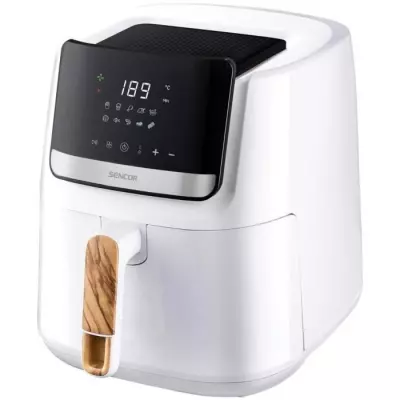 Friteuse Airfryer SENCOR - 1600 W - 6,5 L Blanc