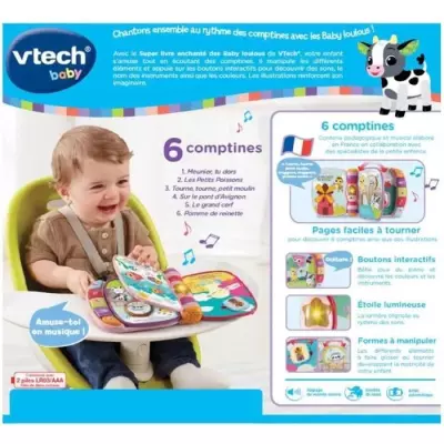 Découvrez le Super Livre Enchanté des Baby Loulous en Rose !