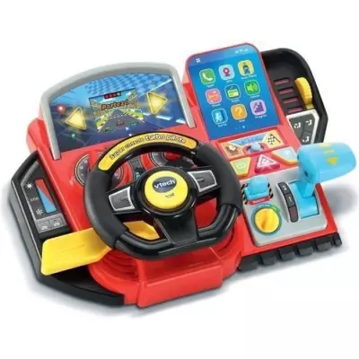 Simulateur de conduite enfant VTECH Super Console Turbo Pilote
