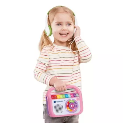 VTECH-MUSIC'KID - ROSE: Lecteur CD et radio pour enfants