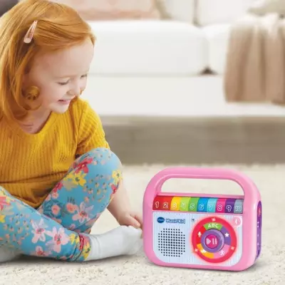 VTECH-MUSIC'KID - ROSE: Lecteur CD et radio pour enfants