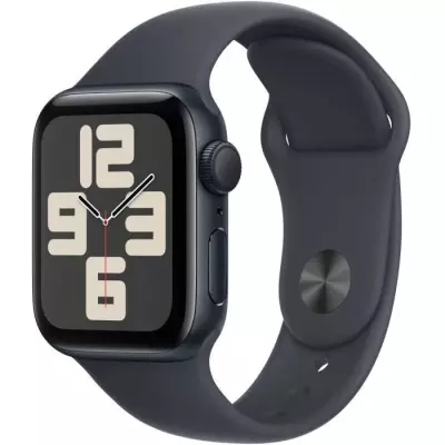 Montre Bluetooth Apple Watch SE GPS 40mm - Boîtier Midnight Aluminium