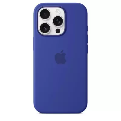 Coque iPhone 16 Pro Silicone avec MagSafe - Ultramarine