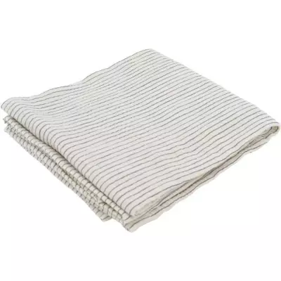 Maxi lange - Imprimé Rayures - 100x100 cm : Absorbant et Doux