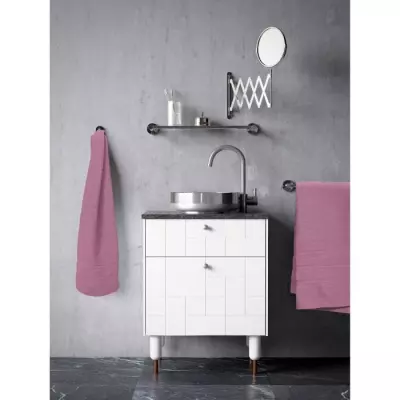 Ensemble de 4 serviettes - LOVELY HOME - Rose