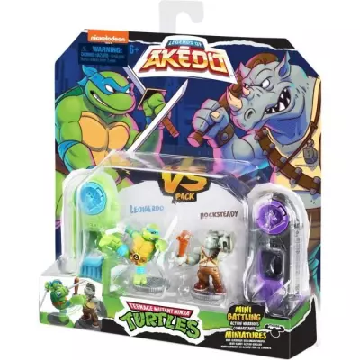 Coffret Tortues Ninja: Leonardo vs Kraang - Armes uniques