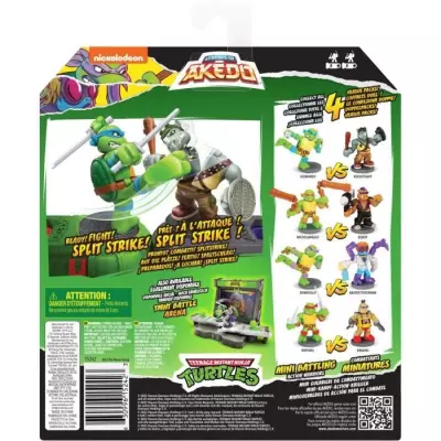 Coffret Tortues Ninja: Leonardo vs Kraang - Armes uniques