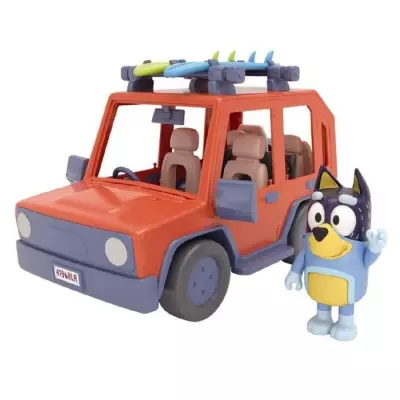 Véhicule familial 4x4 Bluey - Bandit et accessoires inclus