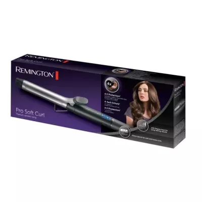 Boucleur Pro Soft Curl Remington CI6525 - 25mm : boucles souples, céramique et tourmaline