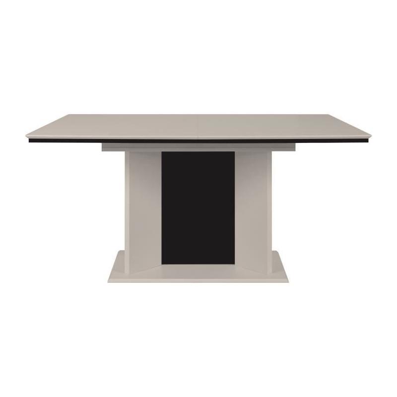 Table extensible NOVARA pour 10 personnes en Sable/Noir