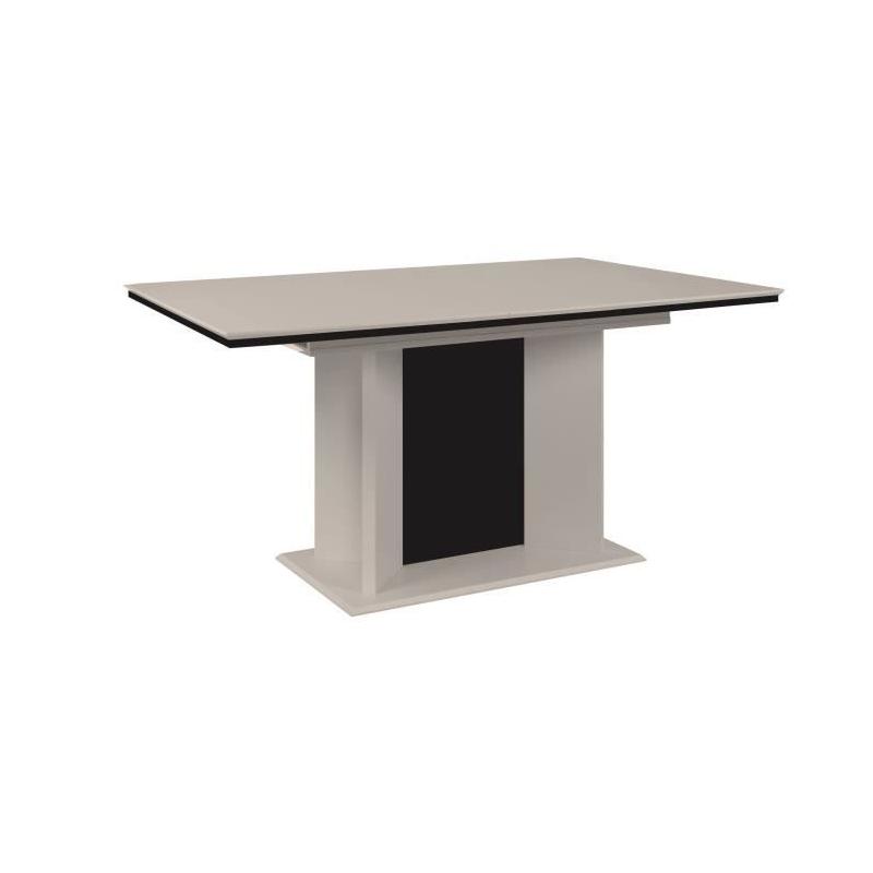 Table extensible NOVARA pour 10 personnes en Sable/Noir