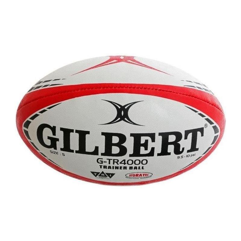 Ballon de Rugby GILBERT G-TR4000 TRAINER - Taille 3 - Rouge