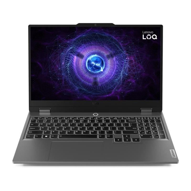 PC Portable Gamer LENOVO LOQ 15IAX9 | Sans Windows - 15'' FHD 144hz - Core i5-12450HX - RTX4060 - RAM 24Go - SSD 512Go