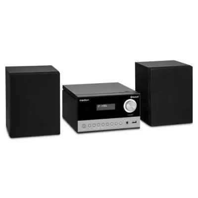 Mini Chaîne HiFi - MEDION - DAB/PLL UKW - Lecteur CD - Bluetooth 5.3 - 2x15W RMS