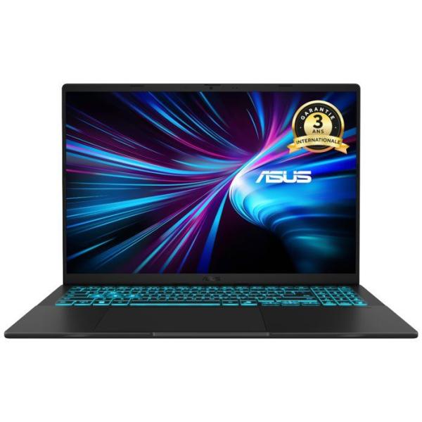 PC Portable Gamer ASUS Gaming V16 : Win 11 - 16.0 WUXGA 144Hz - RTX 4050 6Go - Intel Core 7 240H - RAM 16Go - 512Go SSD