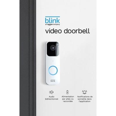 Sonnette vidéo sans fil Blink + Module Sync 2: compact et performant