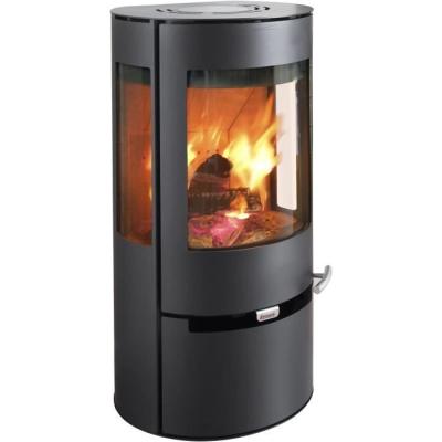 Poêle à bois ADURO 9 - Noir 6 KW - Compact et élégant