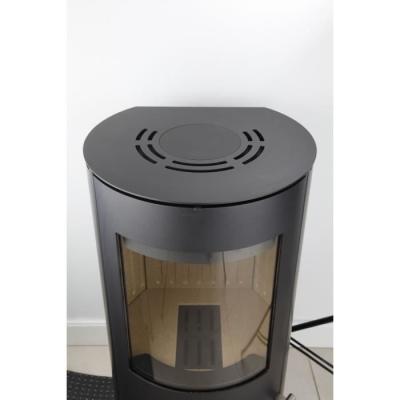 Poêle à bois ADURO 9 - Noir 6 KW - Compact et élégant