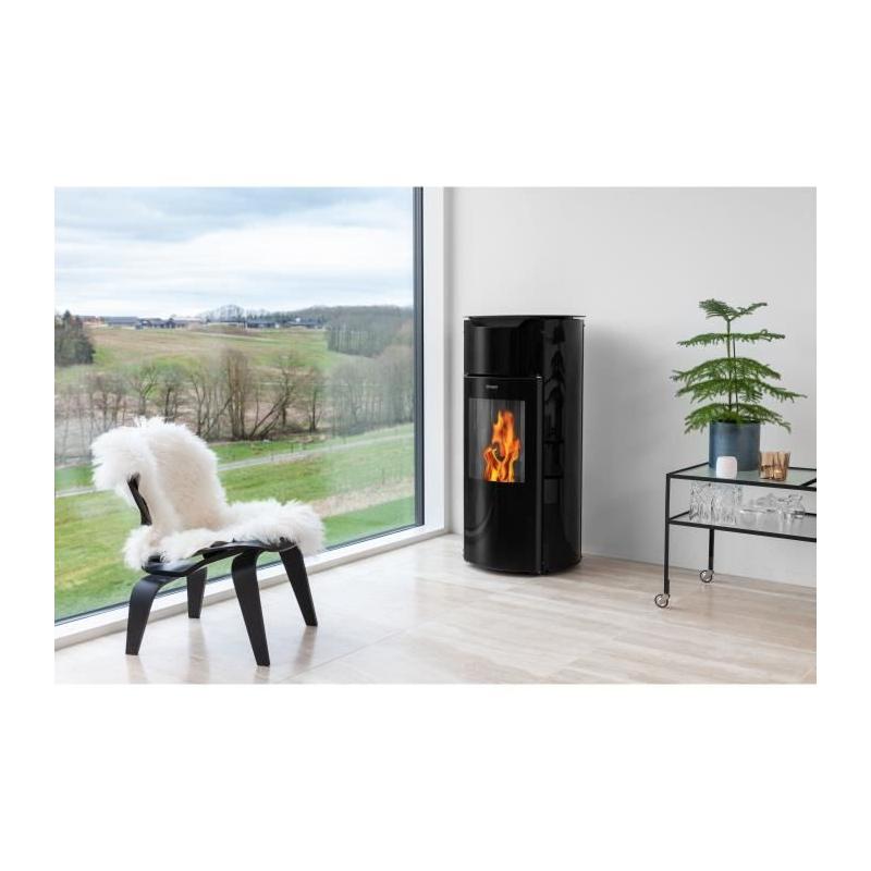 Poêle à pellets ADURO P1.3 - Noir 8 kW
