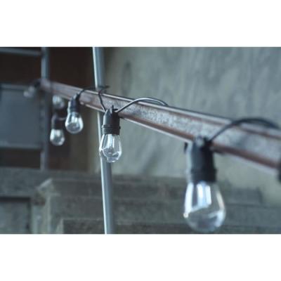 Guirlande solaire Rio Color 5m Noir - Éclairage Extérieur LED