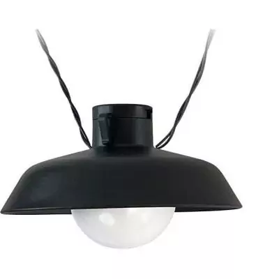Guirlande solaire Luna - 5m - Noir - Rechargeable USB