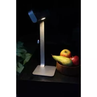 Lampe solaire design pour table - Facile à installer - Gris