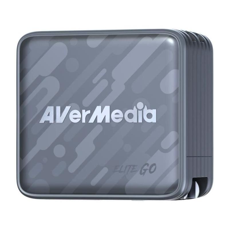 Chargeur GaN AVERMEDIA 100W + Capture Vidéo FHD GC313Pro Noir