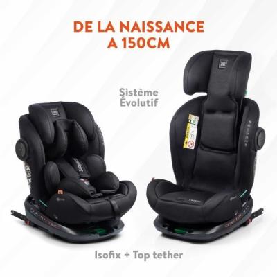 Siège auto pivotant 360° - BABYAUTO - GYRO BLACK LINE EMBOSSED