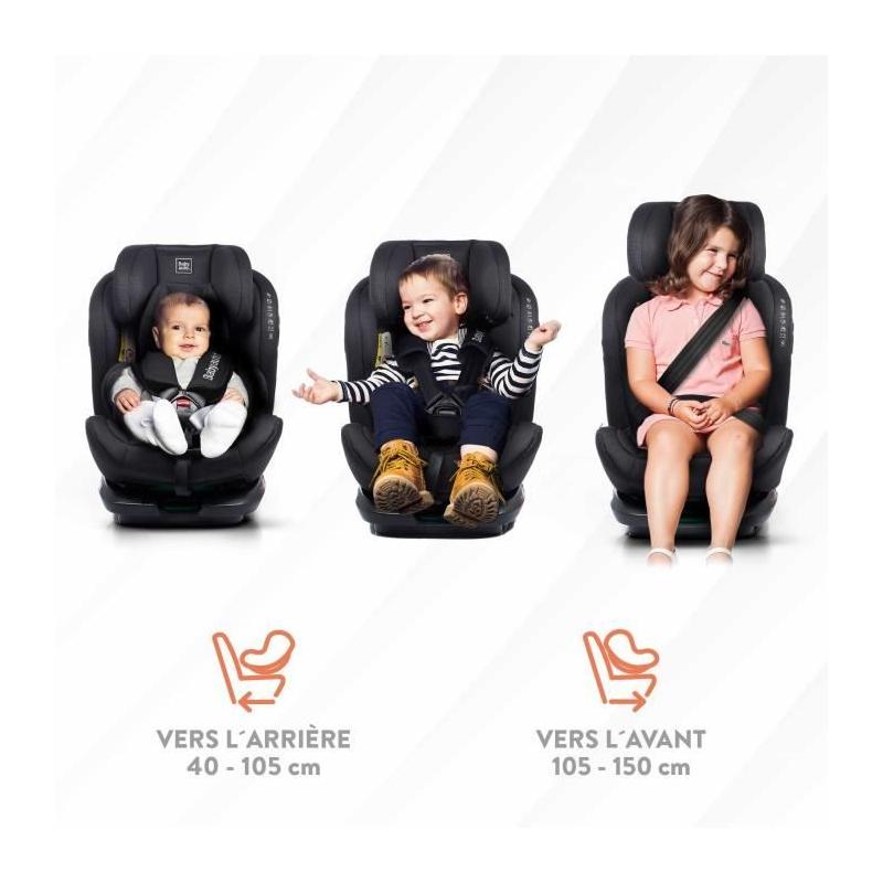 Siège auto pivotant 360° - BABYAUTO - GYRO BLACK LINE EMBOSSED