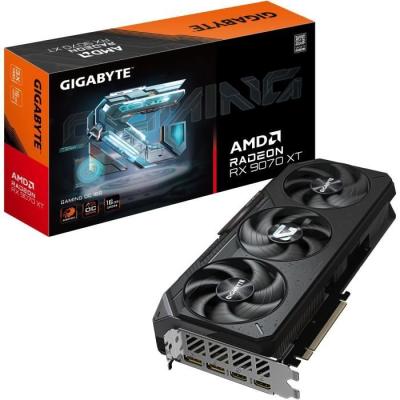 Carte graphique - GIGABYTE - Radeon RX 9070 XT GAMING OC - 16 Go