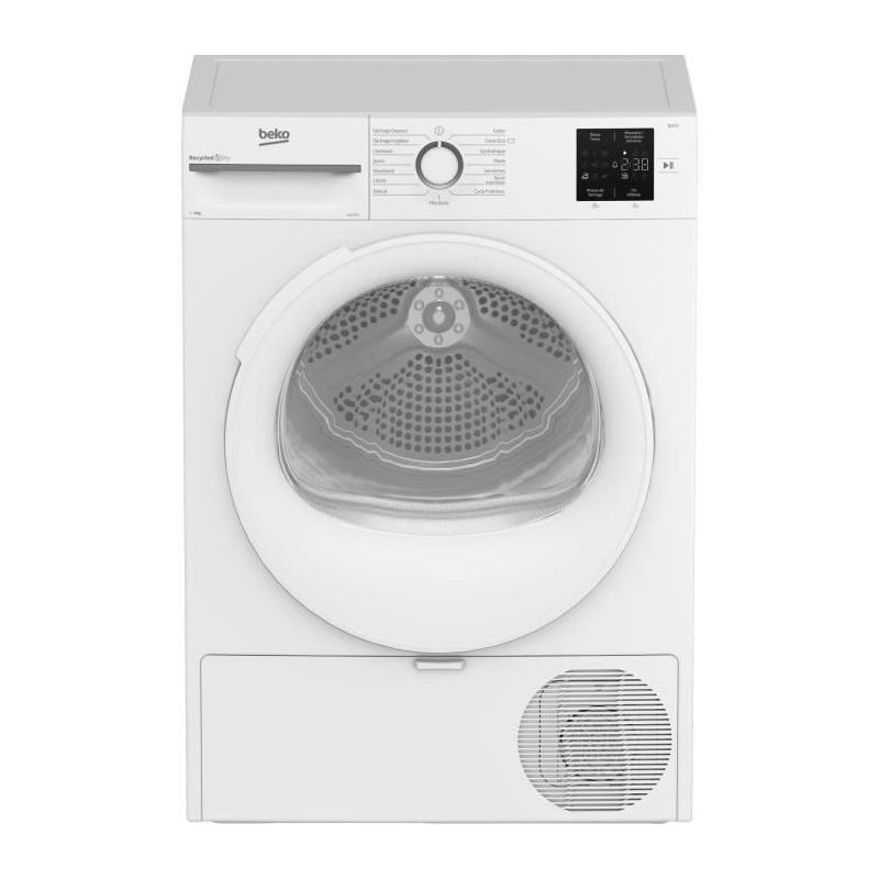 Sèche-linge pompe à chaleur BEKO b300 Eco sense D0H1930 - 9 kg - A++ - Blanc