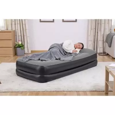 Matelas Gonflable Bestway Tritech 1P avec Pompe Intégrée - Compact et Confortable
