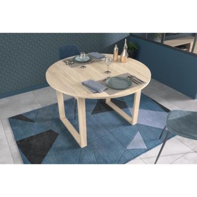 Ensemble buffet et table ronde extensible BETTY - Chêne - PARISOT