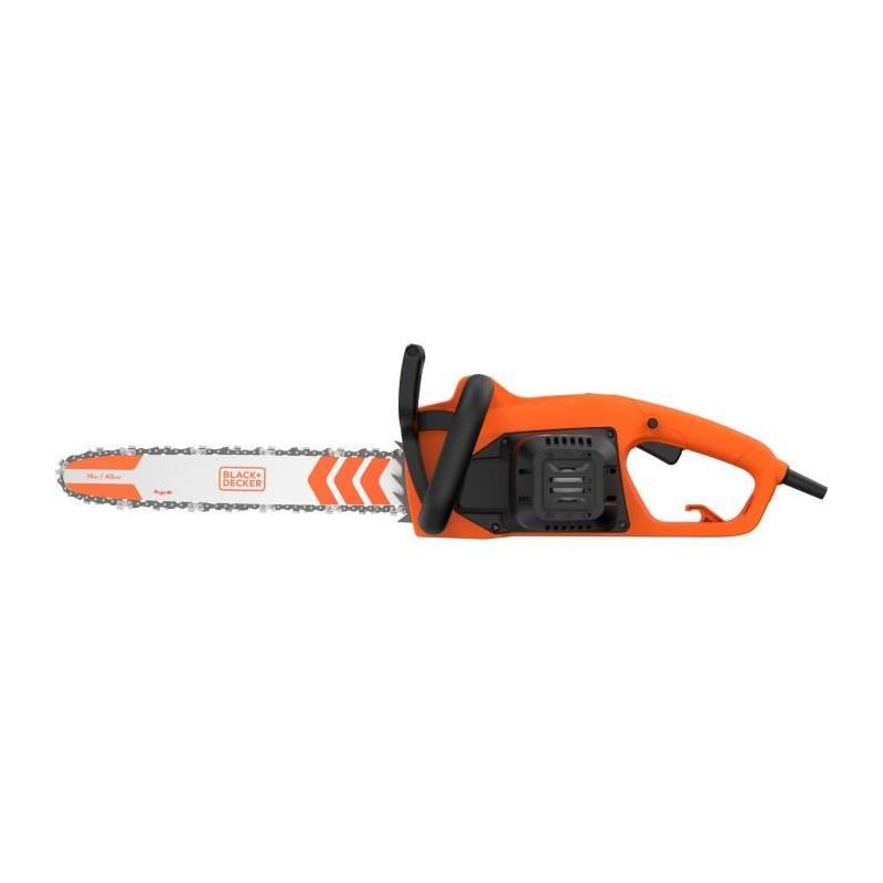 Tronçonneuse Filaire BLACK+DECKER BECS2040-QS - Performante 2000W