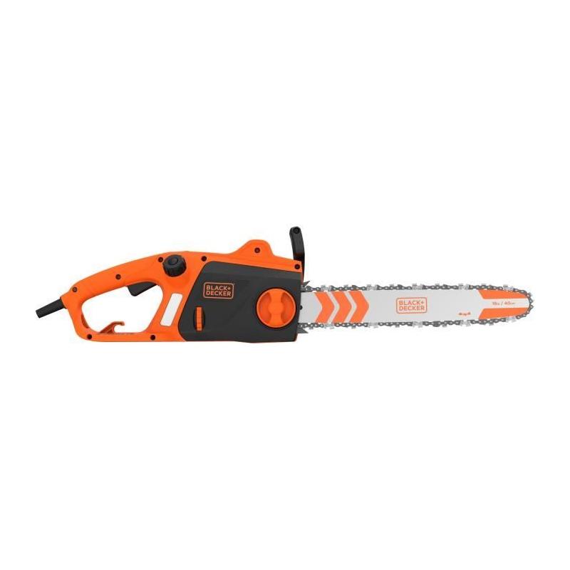Tronçonneuse Filaire BLACK+DECKER BECS2040-QS - Performante 2000W