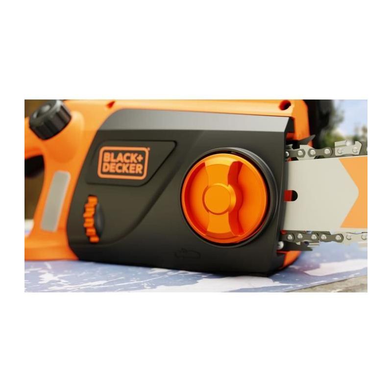 Tronçonneuse Filaire BLACK+DECKER BECS2040-QS - Performante 2000W