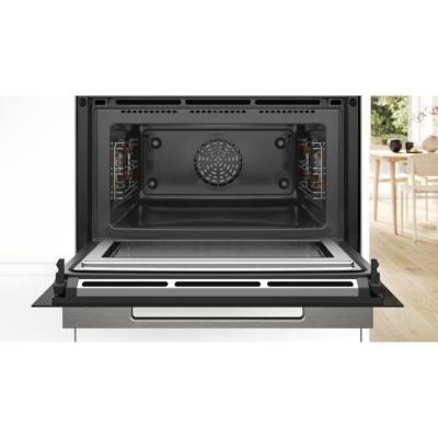 Bosch Serie 8 CMG7761B1 micro-onde Noir Micro-onde combiné Intégré 45 L 900 W