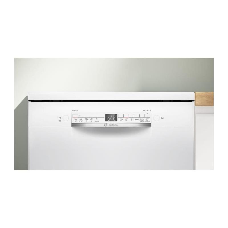 Lave-vaisselle Bosch SER2 SMS2HTW03F : Performant et éco-responsable