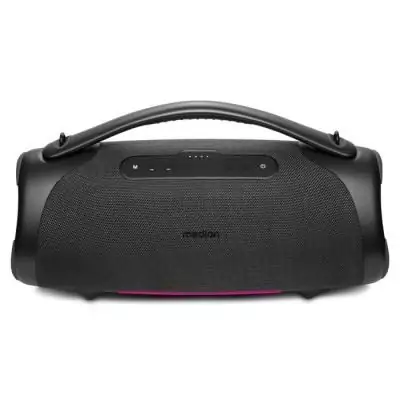 Enceinte Bluetooth - MEDION - XL - 100W RMS - Autonomie 30h - Protection IPX7 - RGB