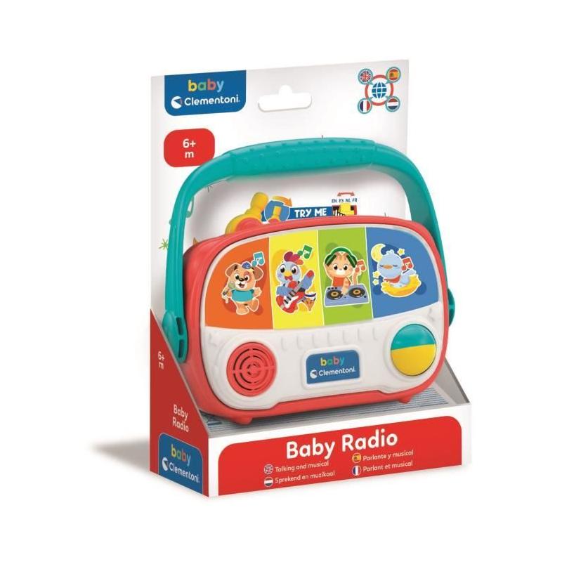 La radio de Bébé parlant CLEMENTONI: L'éveil en musique!