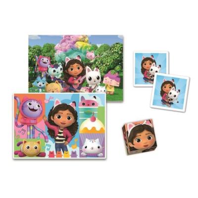 Edukit 4 en 1 Gabby et la maison magique CLEMENTONI - Jeu éducatif complet