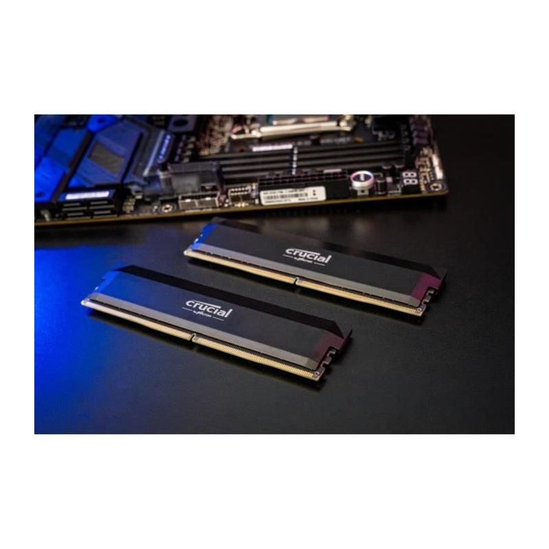 Boostez vos performances avec la mémoire RAM DDR5 PRO Crucial - Kit 64GB (2 x 32GO) - 6000 MT/s