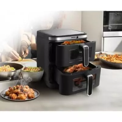 Friteuse sans huile FAGOR - Airfryer FGD11 - Double cuves 5,5L