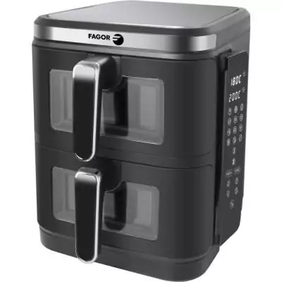 Friteuse sans huile FAGOR - Airfryer FGD11 - Double cuves 5,5L