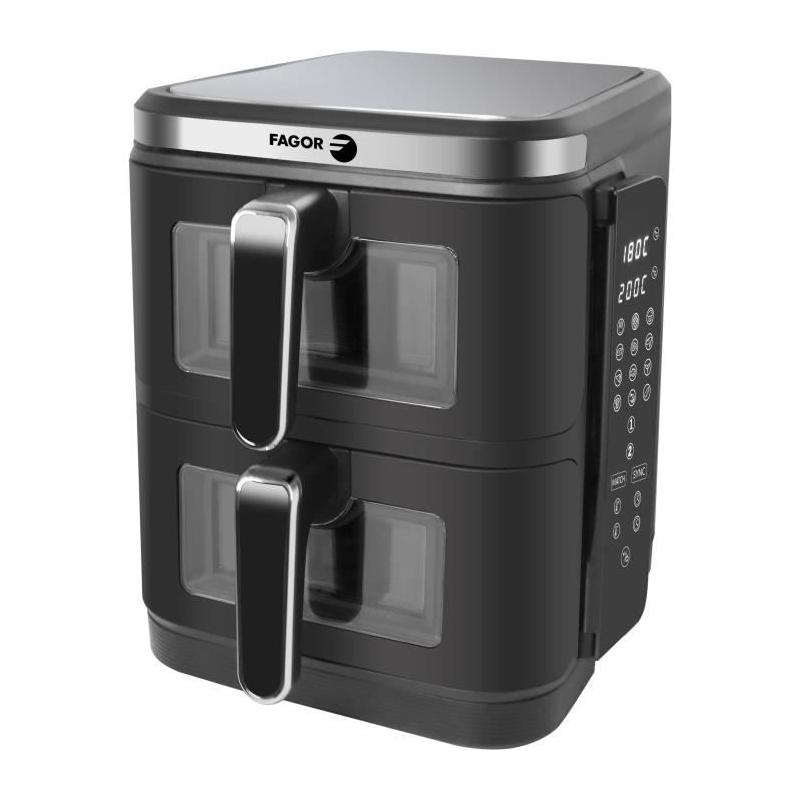 Friteuse sans huile FAGOR - Airfryer FGD11 - Double cuves 5,5L