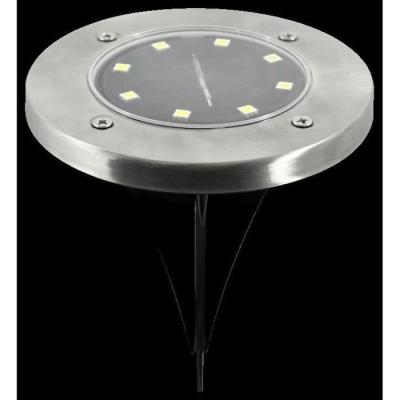 Spot encastrable GALIX G4525 - Inox 8 LED SMD - Éclairage Solaire
